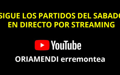 El sábado se emitirán dos partidos en streaming por YouTube