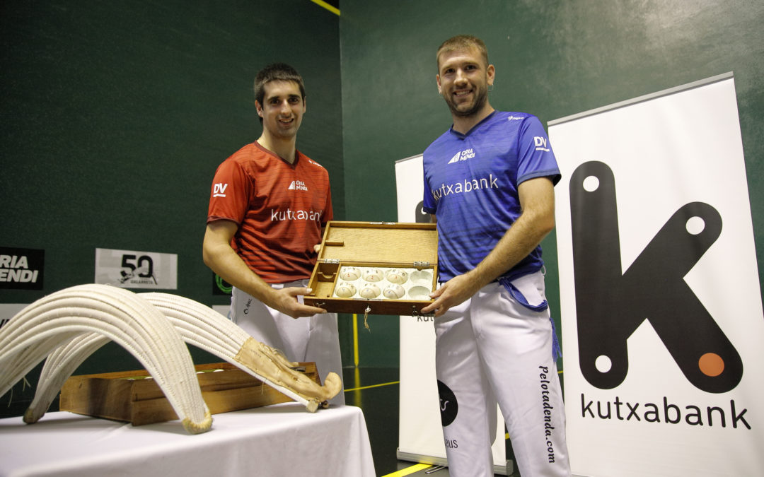 Juanenea y Endika afilan las espadas para el duelo de semifinal del Kutxabank