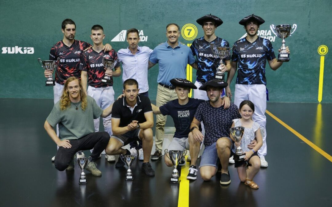 Barrenetxea IV y Urriza, campeones del Jai Alai Summer Season