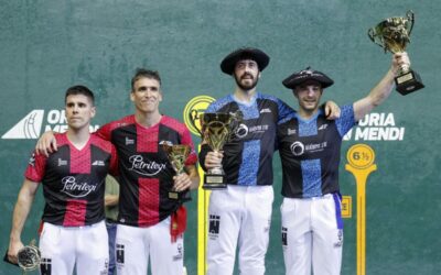 Kemen Aldabe y Endika Barrenetxea, campeones del Sagardoaren Txapelketa «Erremontari» de 2025