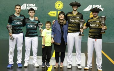 Ezkurra II.ak eta Goikoetxea VI.ak irabazi dute Berria Txapelketa