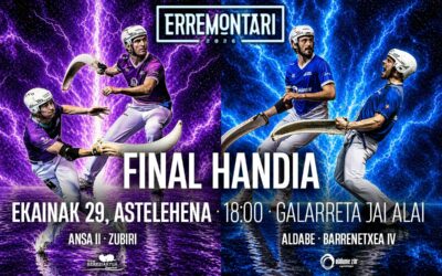 Ansa y Zubiri son los rivales de Aldabe y Barrenetxea en la final del Erremontari